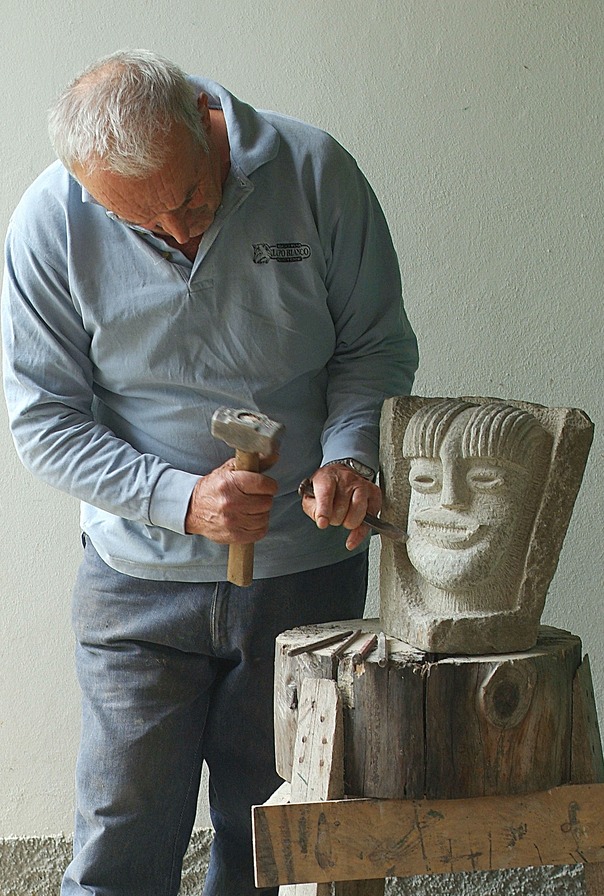 scultore, Fiumalbo 2007